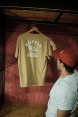 Camiseta Koffia Bege
