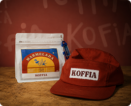 Café e boné Koffia
